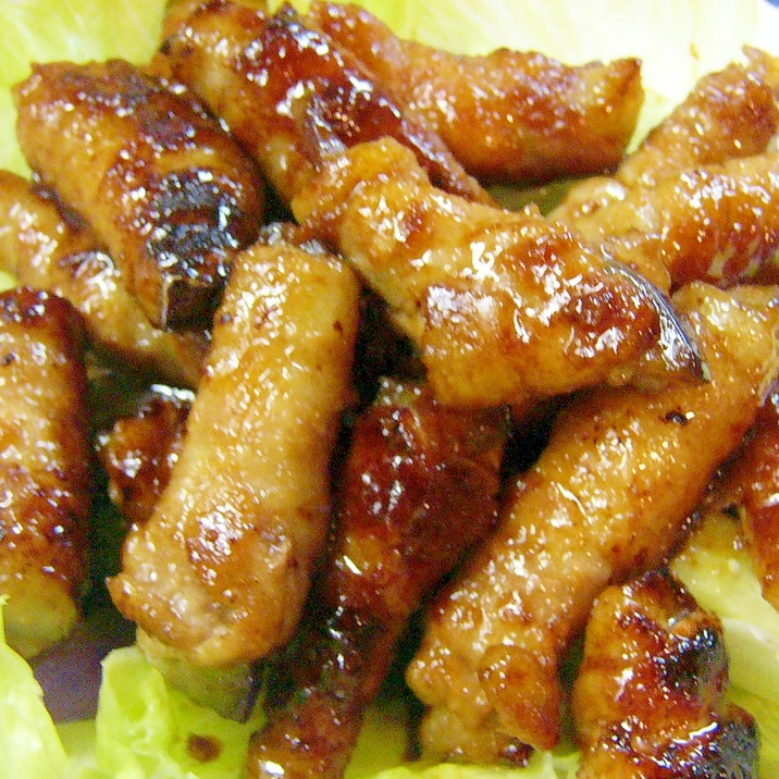 茄子の肉巻き 甘辛味